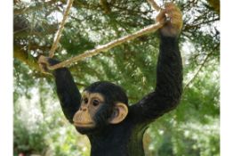 Climbing Monkey Themed Ornament