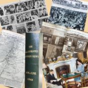 An Original Illustrated London News Large Hard Bound Edition 1948 Jan-June.