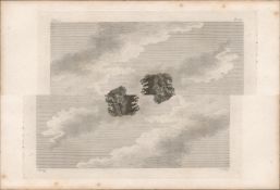 Church at James Tower Co Leitrim F. Grose 1791 Antique Copper Block Engraving.