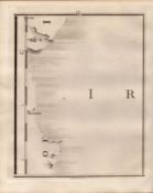 Newry, Carlingford Drogheda John Cary’s Antique George III 1794 Map.