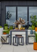 Spitalfields Square Acacia Wood 5 Piece Furniture Set