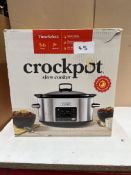 Crockpot Slow Cooker. RRP £150 - GRADE U