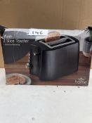 Morrisons Home Turin 2 Slice Toaster. RRP £15 - GRADE U