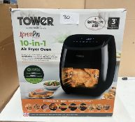 Tower XpressPro 10 in 1 Air Fryer Oven. RRP £200 - GRADE U