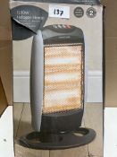 Morrisons Home Halogen Heater. RRP £30 - GRADE U