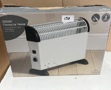 Morrisons Home Convector Heater. RRP £30 - GRADE U