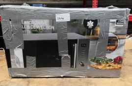Silver Microwave. RRP £60 - GRADE U