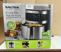 Salter 8L XXL Hot Air Fryer. RRP £250 - GRADE U