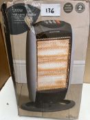 Morrisons Home Halogen Heater. RRP £30 - GRADE U