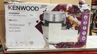 Kenwood Prospero+ Kitchen Machine. RRP £150 - GRADE U