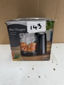 Morrisons Home Mini Chopper. RRP £25 - GRADE U