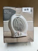 Morrisons Home Fan Heater. RRP £20 - GRADE U