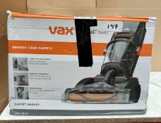 Vax Dual Power Carpet Washer. RRP £300 - GRADE U