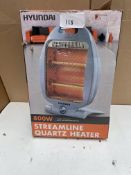 Hyundai Streamline Quartz Heater. RRP £30 - GRADE U