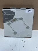 Morrisons Home Digital Bathroom Scales. RRP £30 - GRADE U