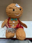 Light Up Gingerbread Man Christmas Decoration. RRP £60 - GRADE U