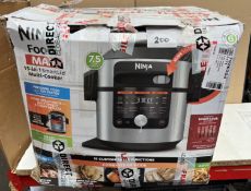 Ninja Foodi 15 in 1 SmartLid Multi Cooker. RRP £300 - GRADE U