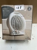 Morrisons Home Fan Heater. RRP £20 - GRADE U