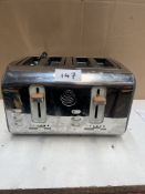 Swan 4 Slice Toaster. RRP £80 - GRADE U