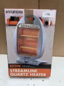 Hyundai Streamline Quartz Heater. RRP £30 - GRADE U