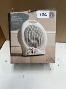 Morrisons Home Fan Heater. RRP £20 - GRADE U