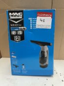 Macallister MWV37-Li Window Vac. RRP £40 - GRADE U