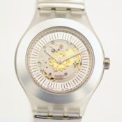 Swatch / Diaphane Irony Automatic - (Unworn) Unisex Steel Wrist Watch