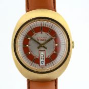 ORANO / 25 JEWELS INCABLOC Automatic -Date/Day - (Unworn) Leather / Gentlemen's