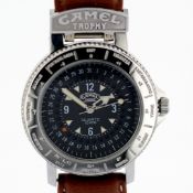 CAMEL / Green Belt - (Unworn) Gentlemen's Steel Wrist Watch