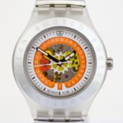 Swatch / Diaphane Irony Automatic - (Unworn) Unisex Steel Wrist Watch