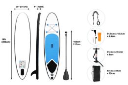 Paddle Board & Carry Bag - Blue