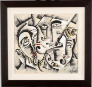 Original Oil on Canvas by Raul 