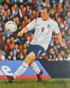 Original Painting by R. Rawlings (Wayne Rooney)