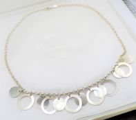 Circa 2005 Hallmarked Sterling Silver Necklace