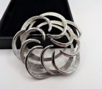 Vintage Sarah Coventry Canada Spiral Brooch