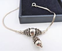 Hand Made Sterling Silver Bracelet New With Gift Pouch