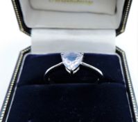 Lavender Quartz Ring In Sterling Silver New With Gift Pouch