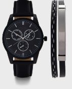 Brand New Mens Watch and Bracelet Gift Set