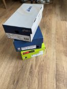 3 Pairs New Boxed Trainers Asics, K-Swiss, Adidas