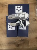 3 Pairs Rad Unisex Canvas Trainers/Sneakers