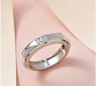 NEW! Sterling Silver Butterfly Spinner Band Ring