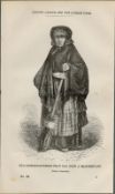 London Victorian Woman Road Sweeper Antique 1864 Henry Mayhew Print
