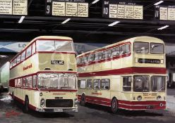 London Victoria Coach Station Large Metal Wall Art.