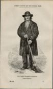 London Victorian Irish Road Crossing Sweeper Antique 1864 Henry Mayhew Print