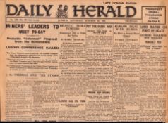 Irish War of Independence News Reports Black & Tans, Hunger Strikes 1920-9
