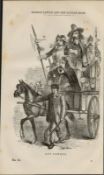 London Victorian Guy Fawkes Parade Antique 1864 Henry Mayhew Print.