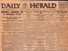 Irish War of Independence News Reports Black & Tans, Hunger Strikes 1920-1
