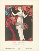 George Barbier (from 1914 La Gazette du Bon Ton) ‘The Tree of Science’ Giclee modern Art Print