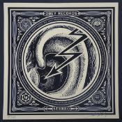 Shepard Fairey (b 1970-) Eardrum HPM Obey Records, 2008 Signed and numbered Limited Edition