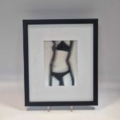 Julian Opie (1958-), 3D Lenticular Moving Image, in Sepia, Walking,Dancing,Undressing, Smoking, 2...